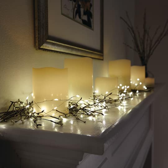 12 Pack: 10ft. Warm White Silver Wire LED String Lights by Ashland®
